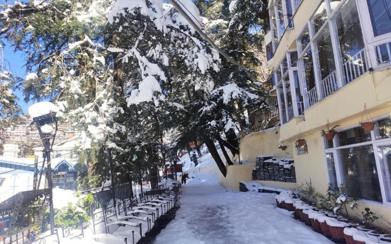 Hotel Le Talbot Shimla Dış mekan fotoğraf